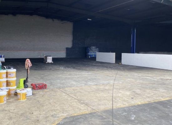 chantier de l'entreprise